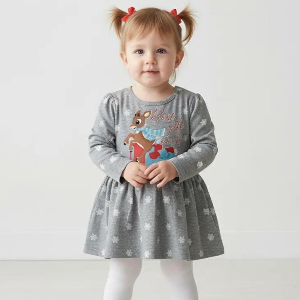 NWT Rudolph The Red-Nosed Reindeer Christmas Dress 2T